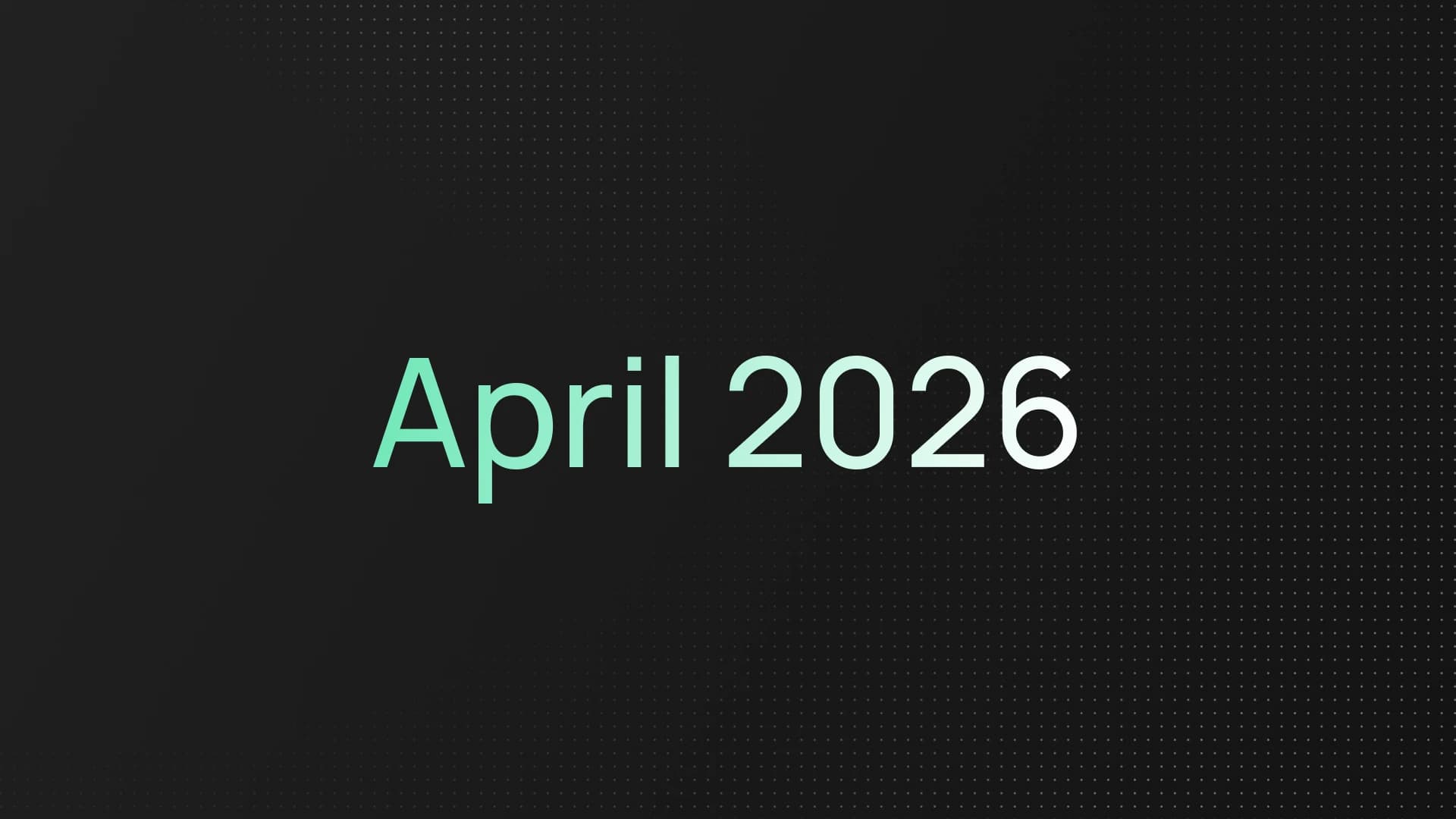 InsForge April 2026 Update Cover